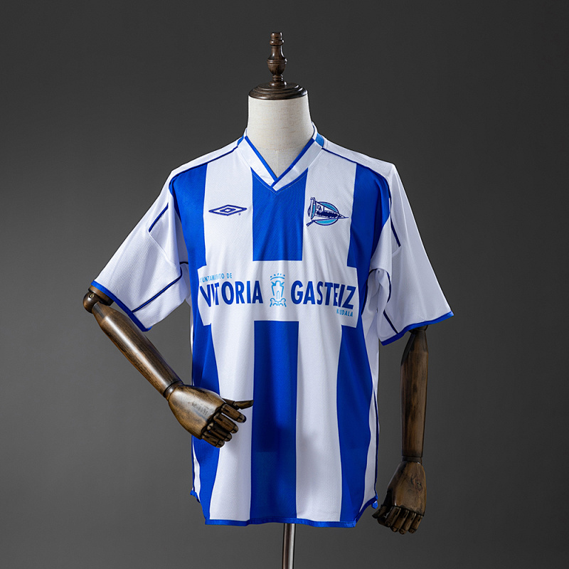 Camiseta Retro Deportivo Alavés 03-04 Local S-XXL